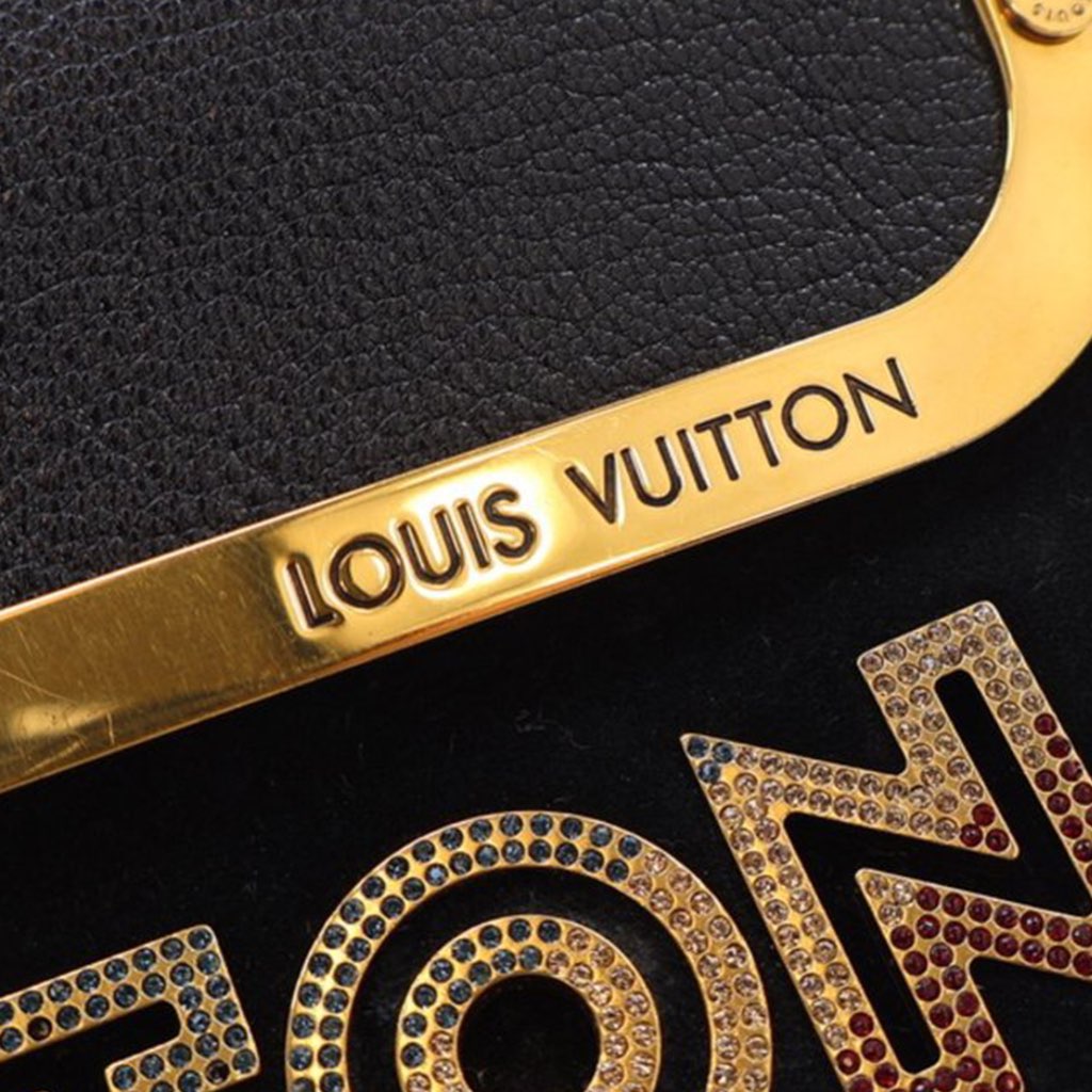 Louis Vuitton Suede and Goatskin Avant Garde Pochette - 5
