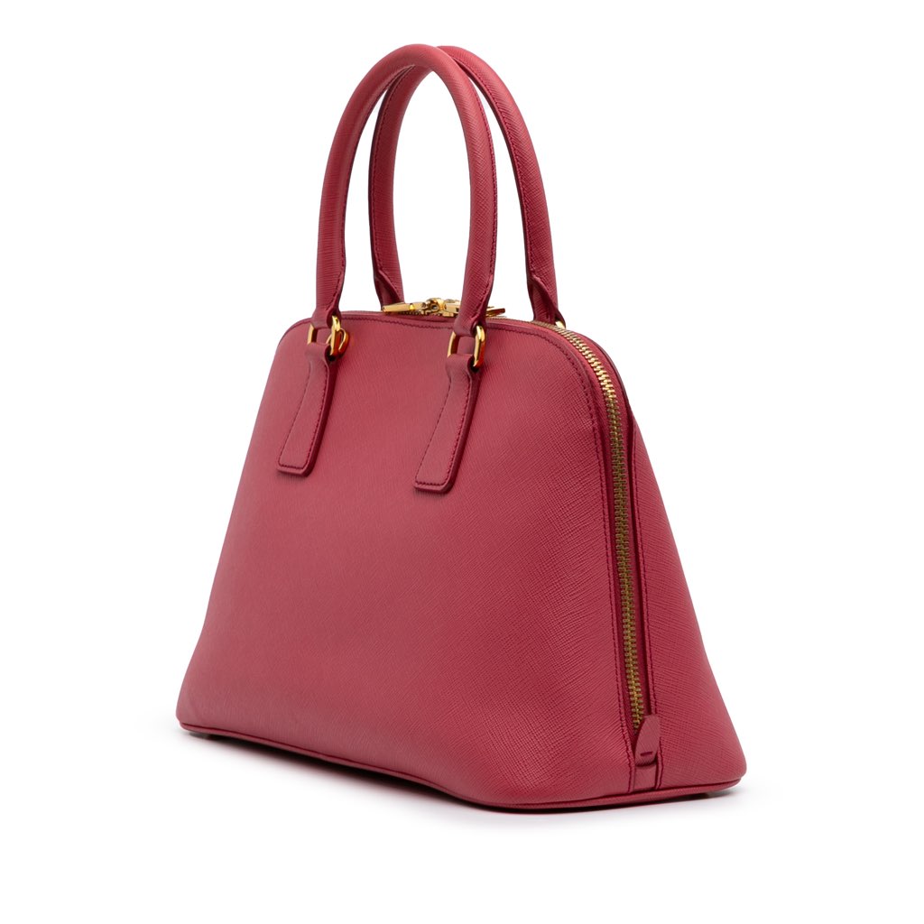 Prada Medium Saffiano Lux Promenade Satchel - 2