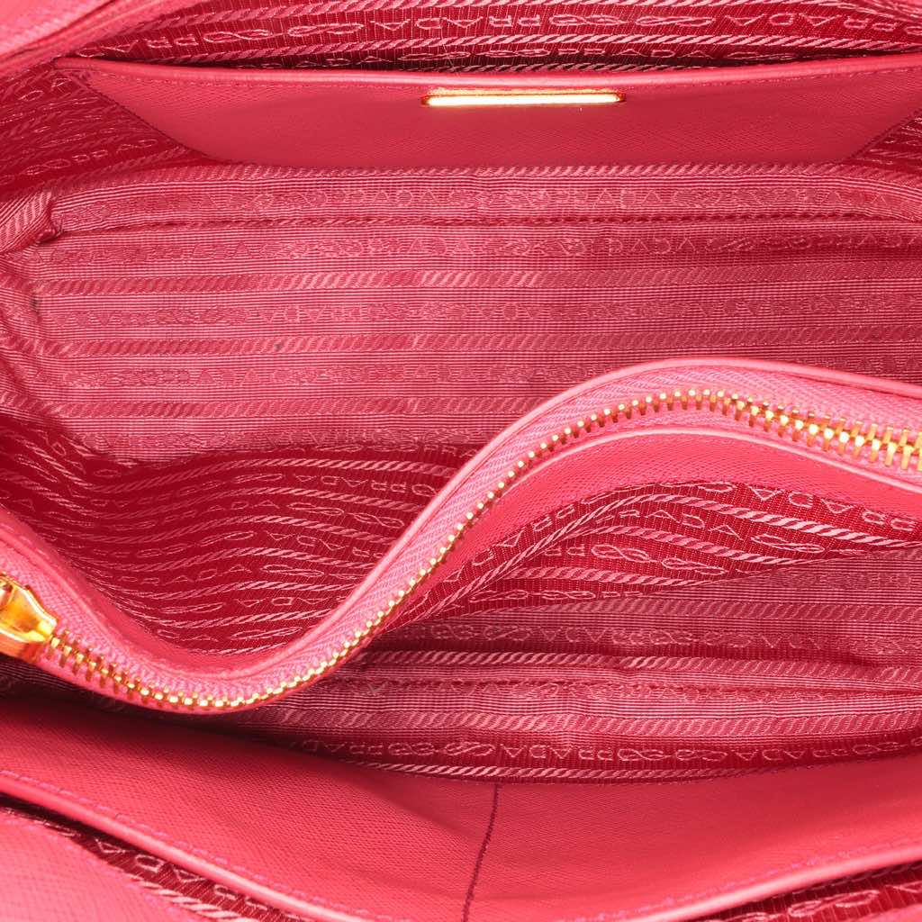 Prada Medium Saffiano Lux Promenade Satchel - 4