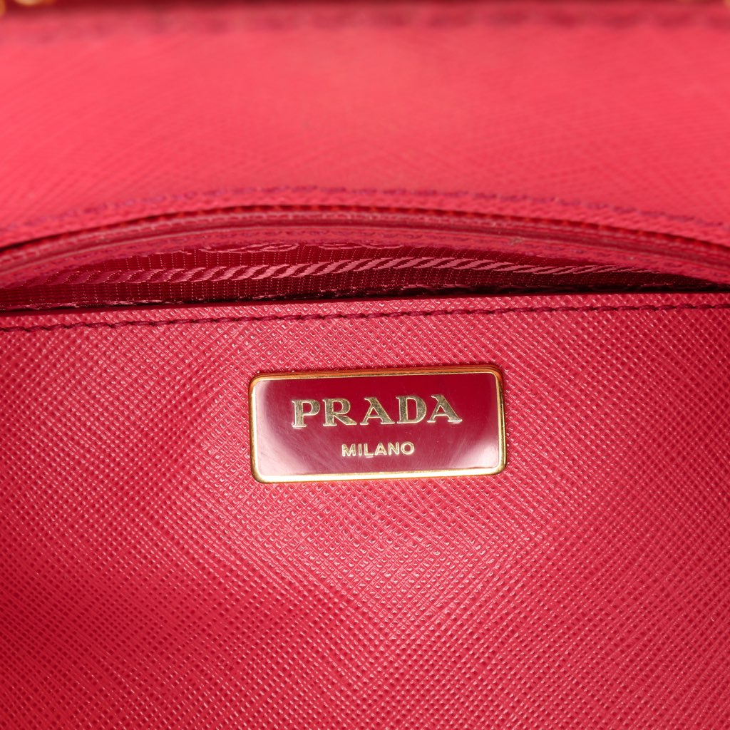 Prada Medium Saffiano Lux Promenade Satchel - 5