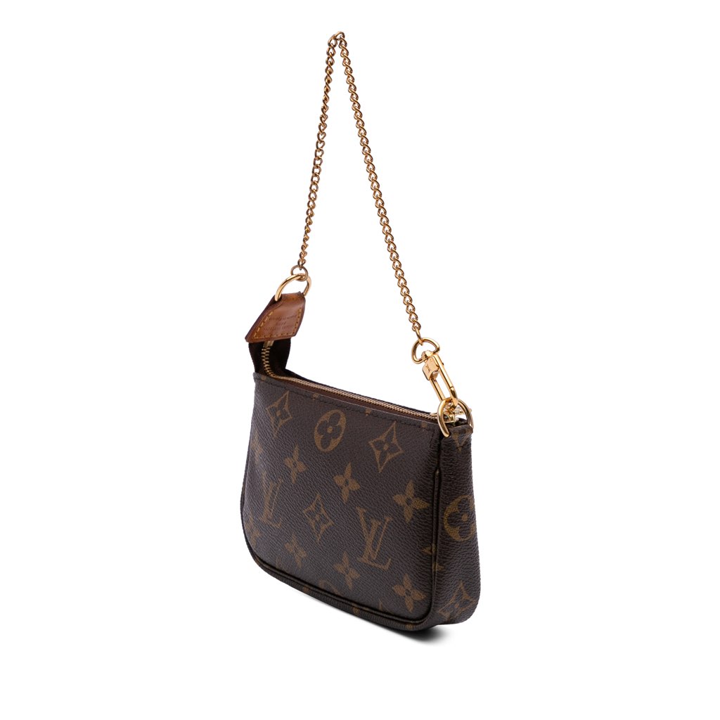 Louis Vuitton Monogram Mini Pochette Accessoires - Back view