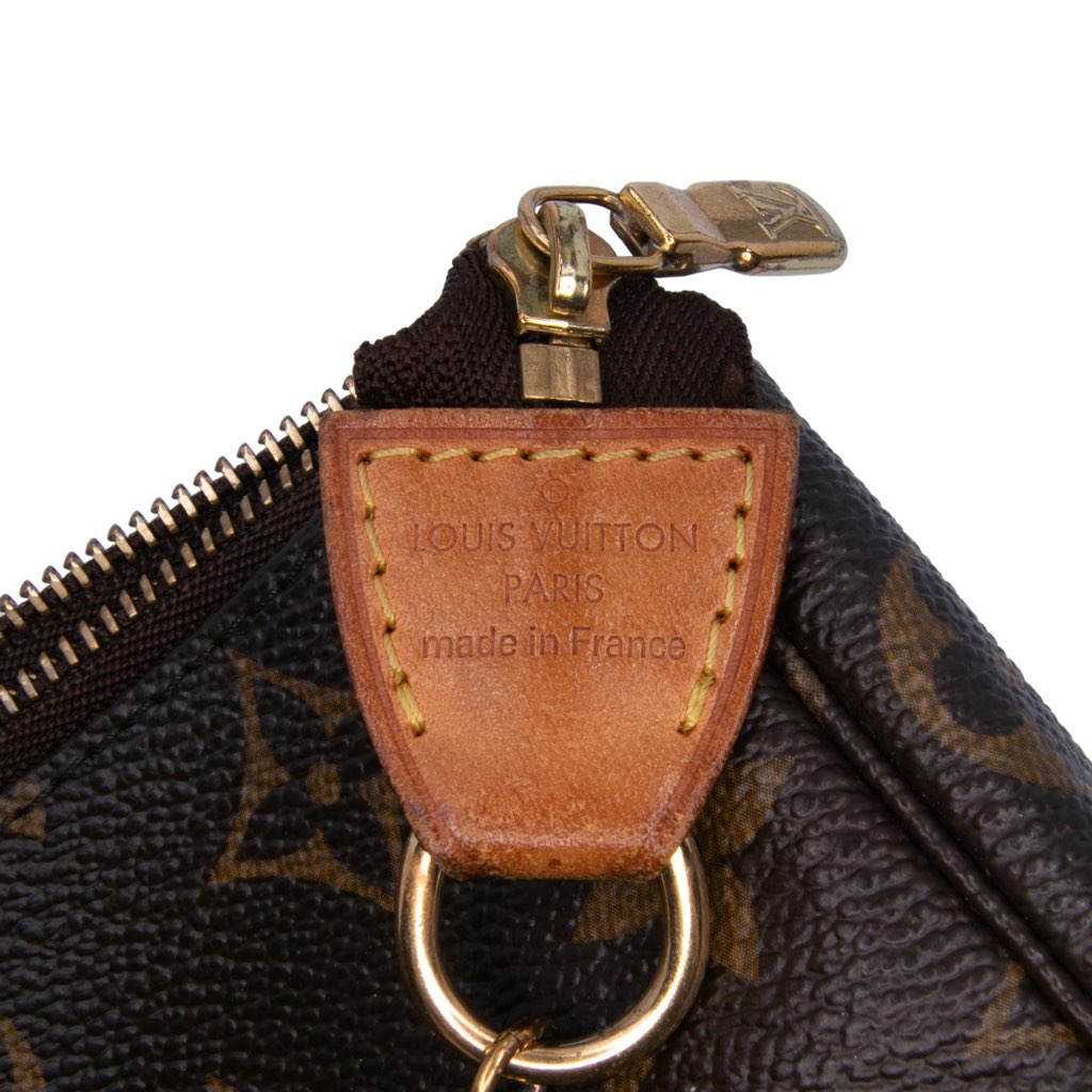 Louis Vuitton Monogram Mini Pochette Accessoires - Side view