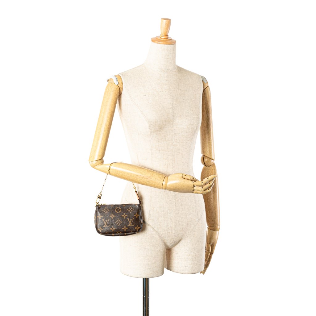 Louis Vuitton Monogram Mini Pochette Accessoires - Image 13
