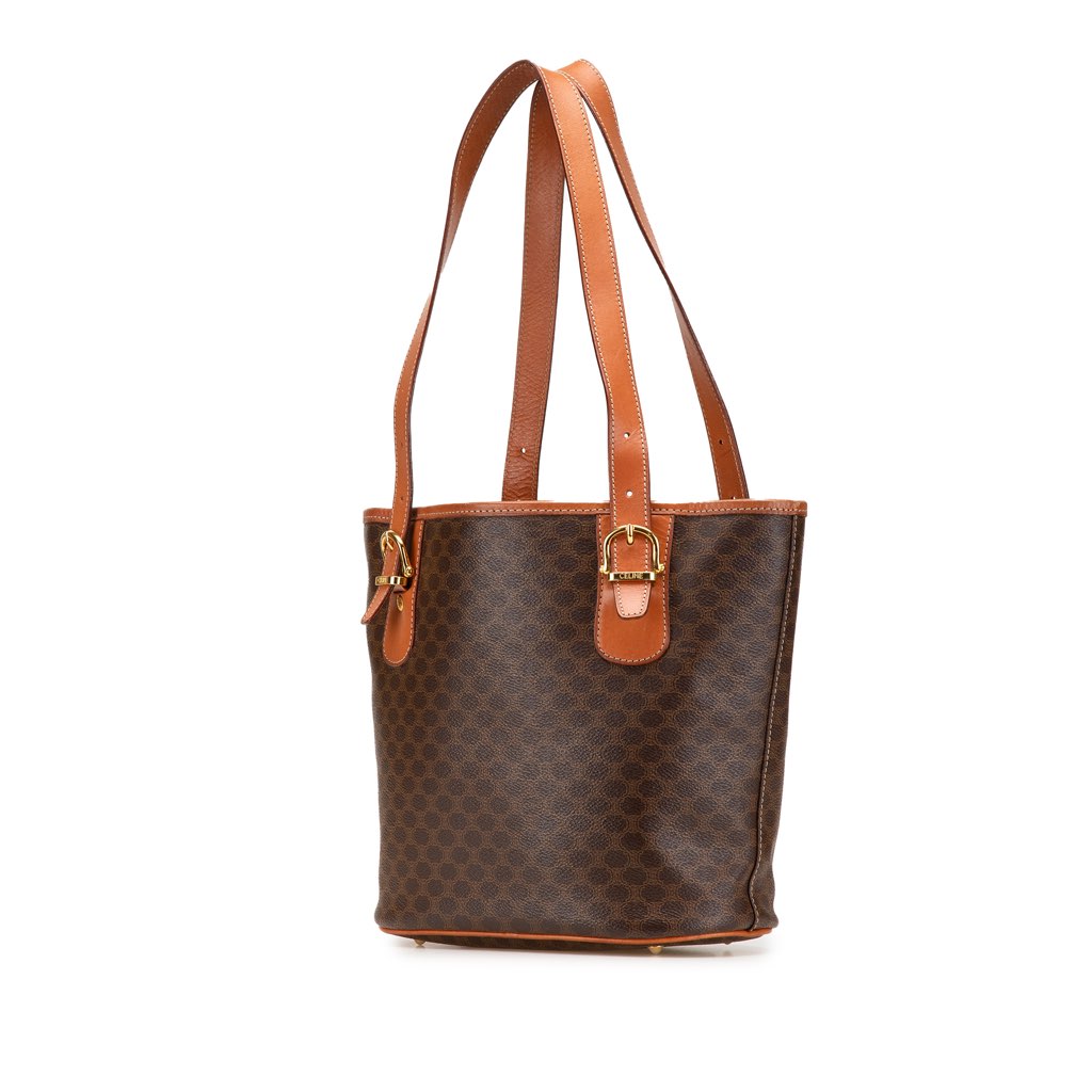 Celine Macadam Coated Canvas Tote - 2