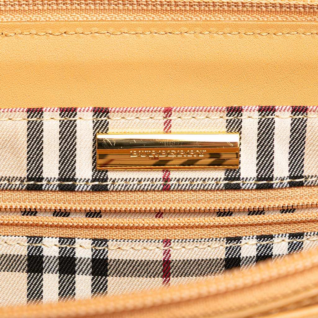 Burberry Leather Tote - Side view