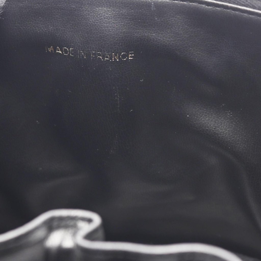 Chanel CC Caviar Vanity Case - Side view