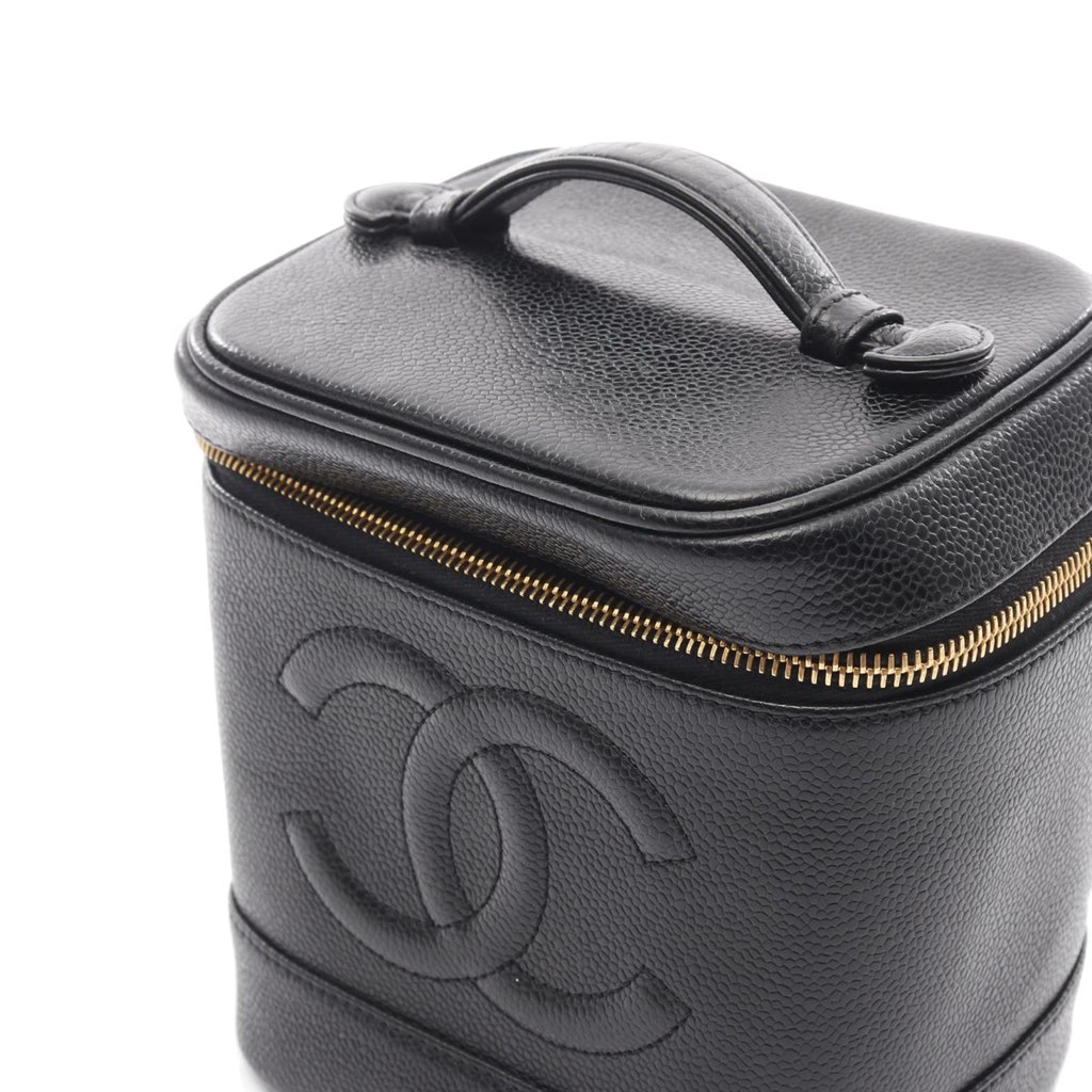 Chanel CC Caviar Vanity Case - Image 12