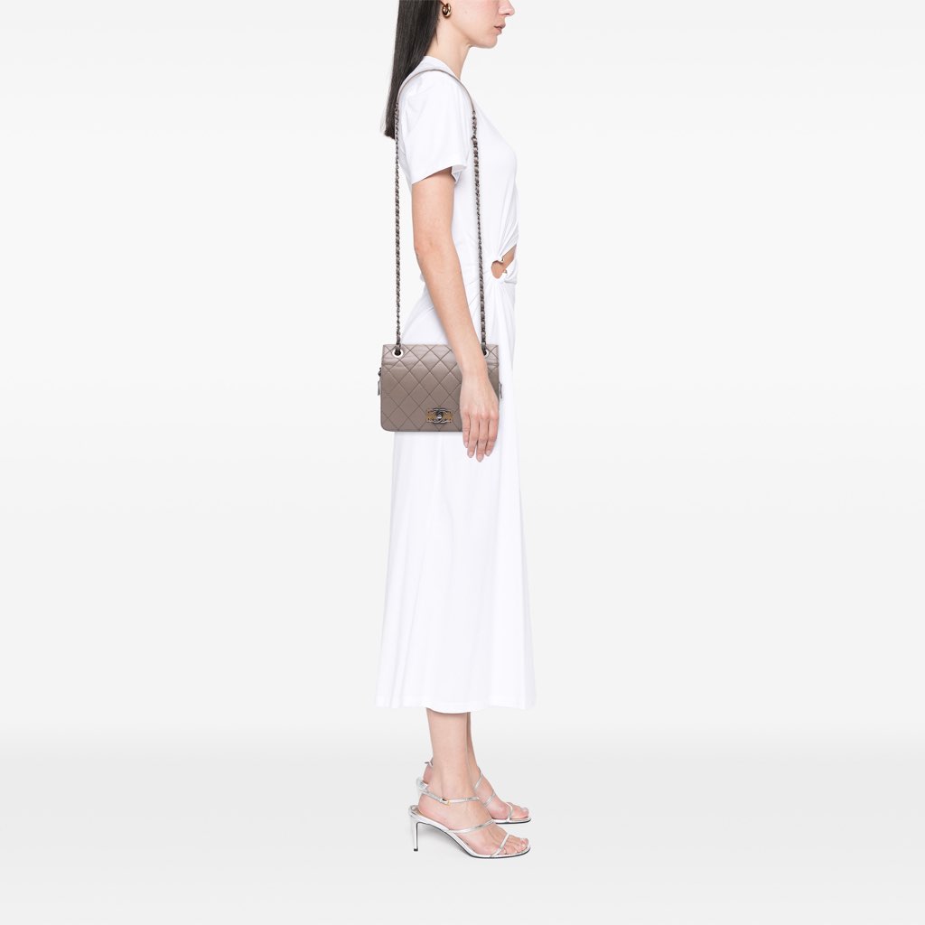 Chanel Quilted Calfskin Day Trip Flap - Image 11