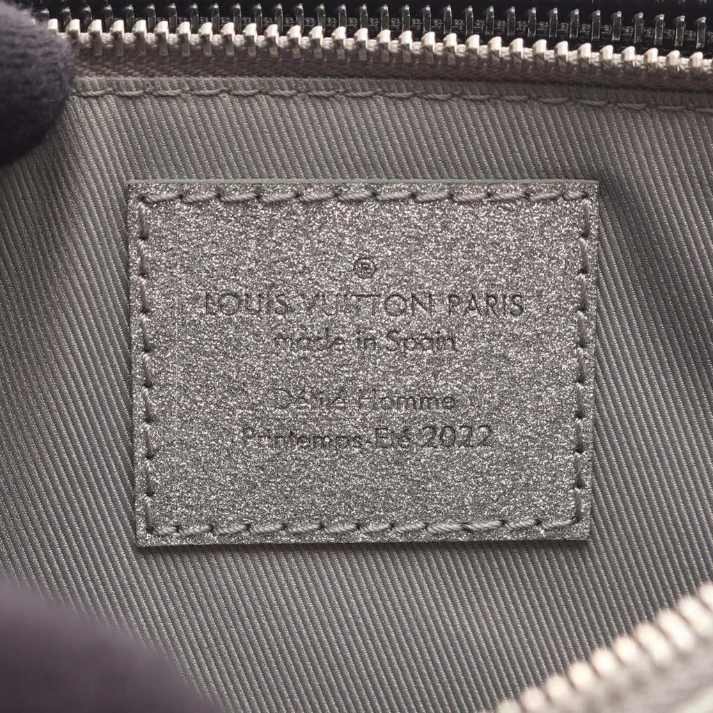 Louis Vuitton Damier Glitter Taurillon In The Loop Trio Pouch - Detail 1