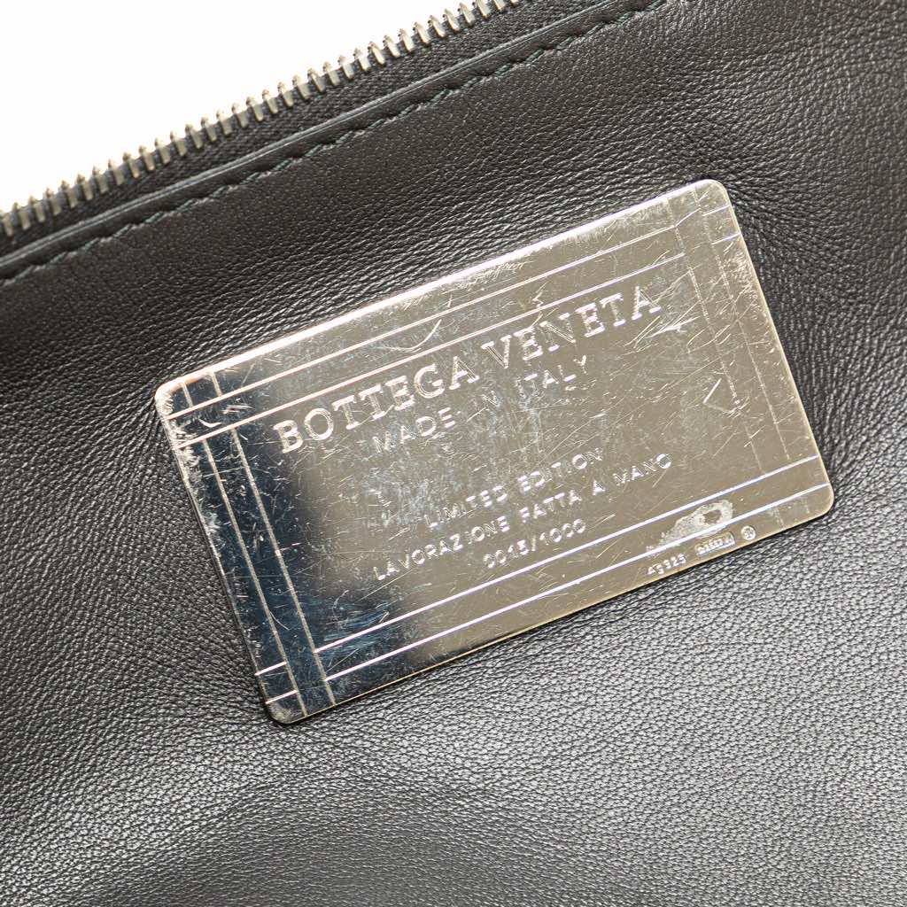 Bottega Veneta Limited Edition Large Lambskin Intreccio Knotted Cabat Tote - 5