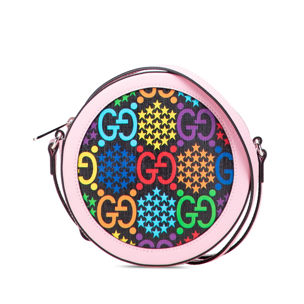 Gucci GG Supreme Psychedelic Round Crossbody