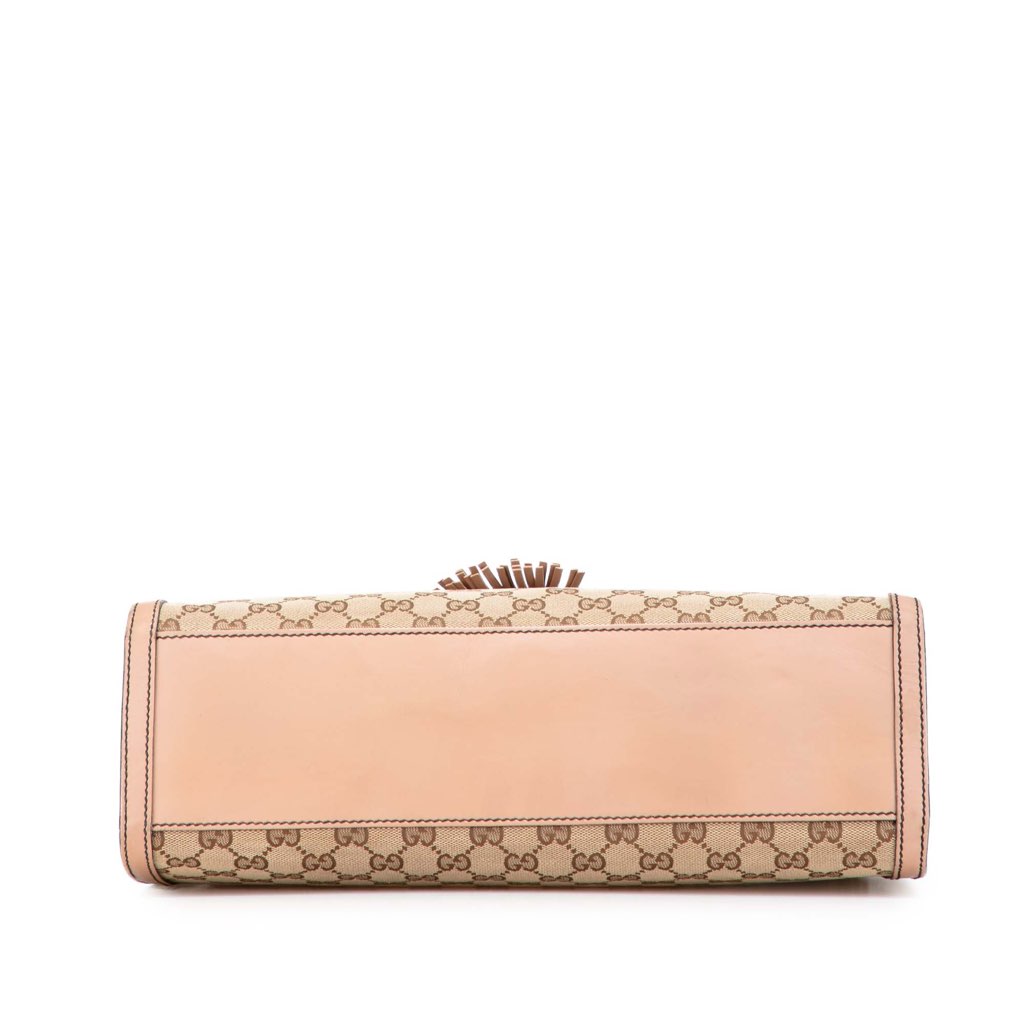 Gucci Large GG Canvas Emily Shoulder Bag - Image 6