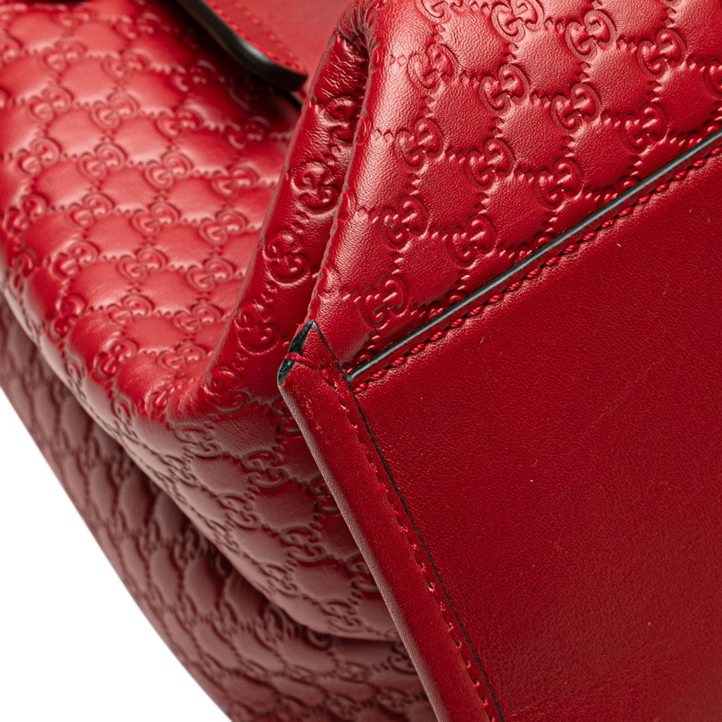 Gucci Large Microguccissima Satchel - Image 11