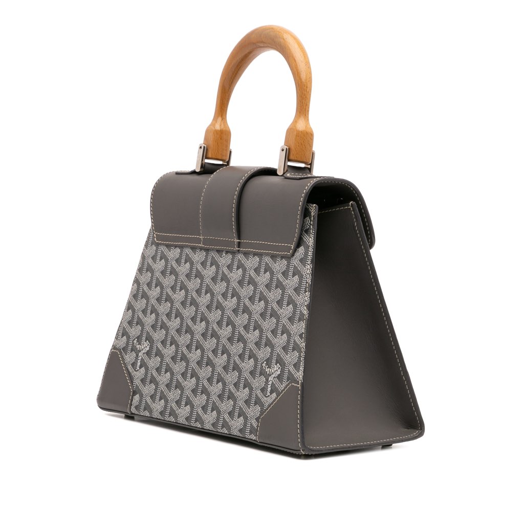 Goyard Goyardine Saigon Structured PM - Back view