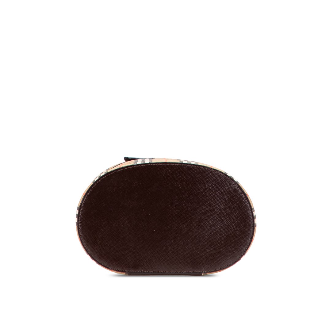 Burberry Haymarket Check Canvas Vanity Bag - 3