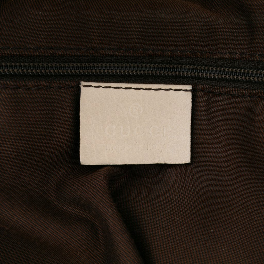 Gucci GG Canvas Sukey Satchel - Side view