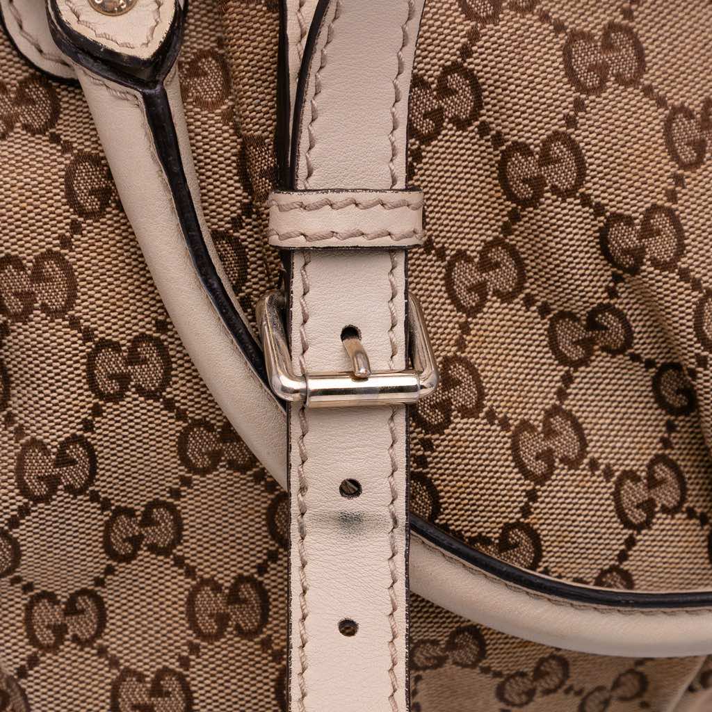 Gucci GG Canvas Sukey Satchel - Image 11