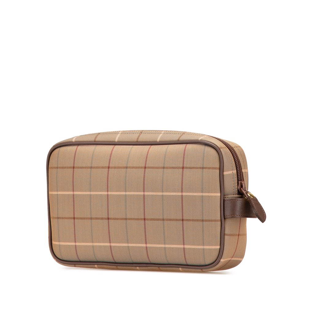 Burberry Vintage Check Canvas Clutch - 2