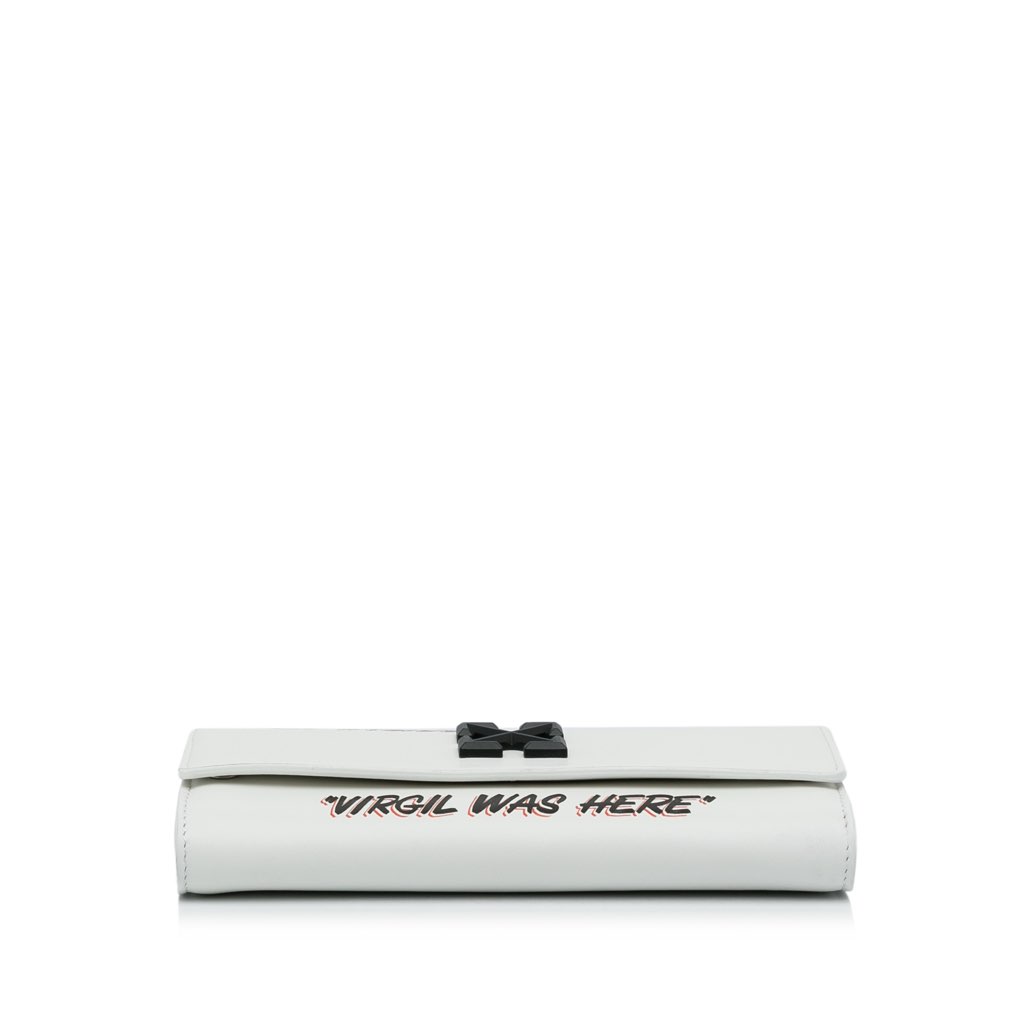 Off-white Jitney Quote Wallet on Chain - 4