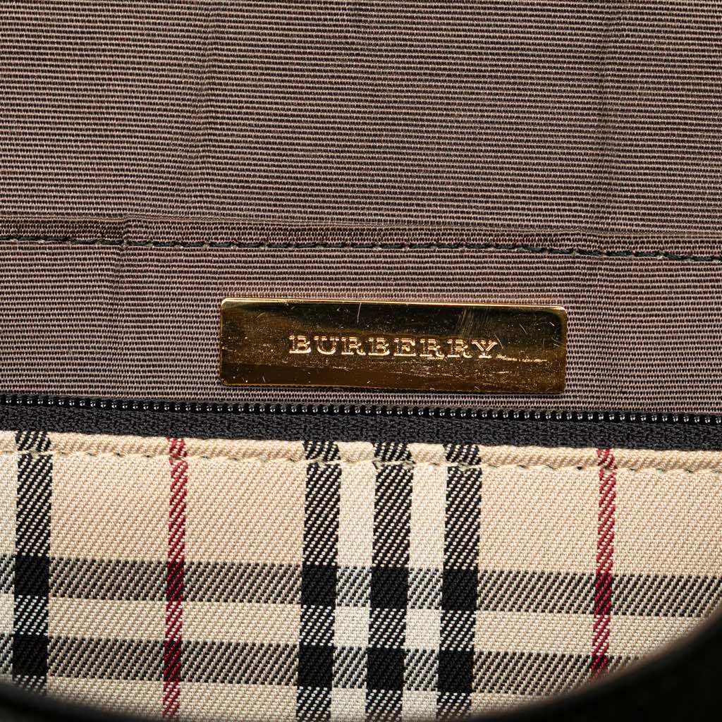 Burberry Leather Shoulder Bag - 5