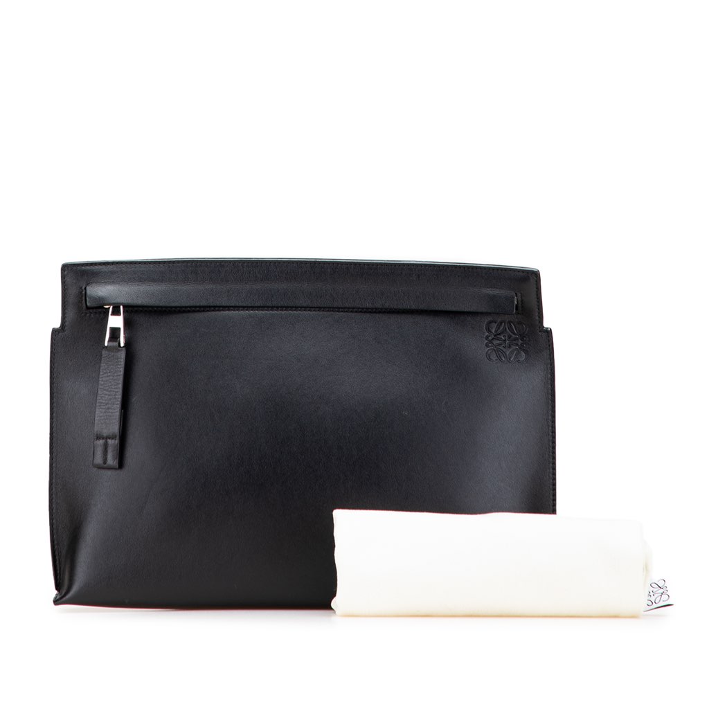 Loewe Leather Anagram T Clutch - Image 14