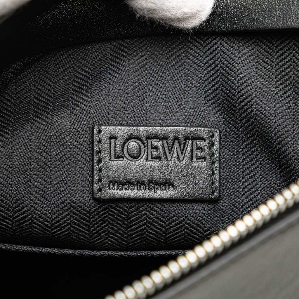 Loewe Leather Anagram T Clutch - Side view