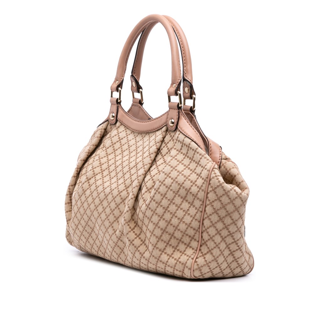 Gucci Medium Diamante Canvas Sukey Tote - 2