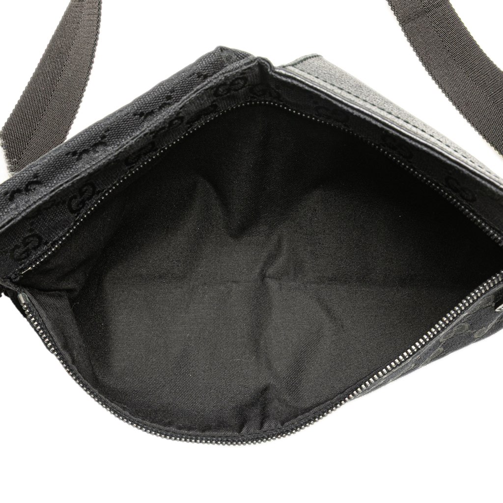 Gucci GG Canvas Double Pocket Belt Bag - 4
