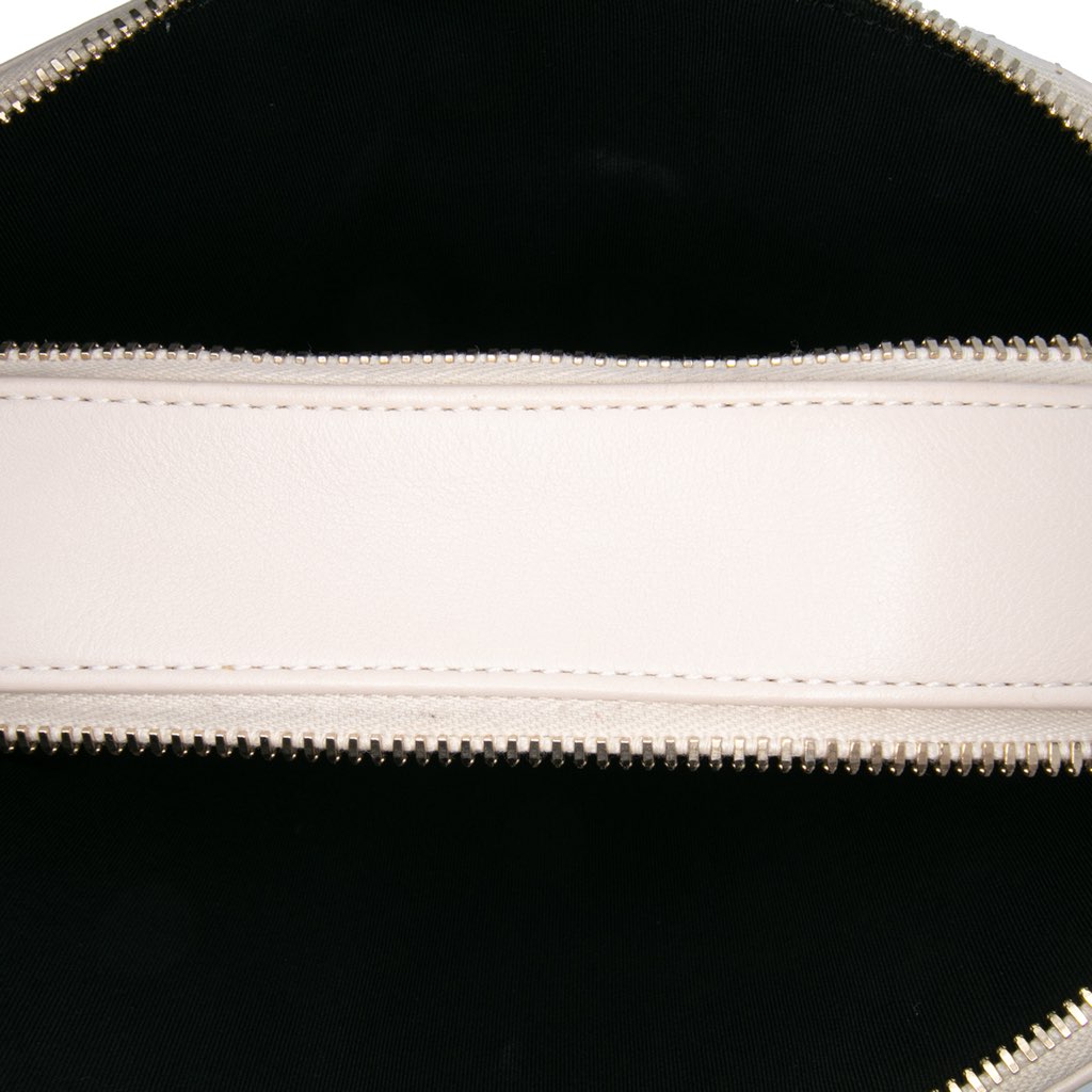 Chanel Calfskin Grosgrain Stitched Button Up Camera Case - 4