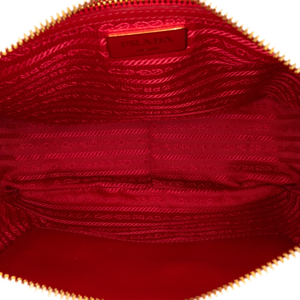 Prada Bicolor Saffiano Vernice Satchel - 4