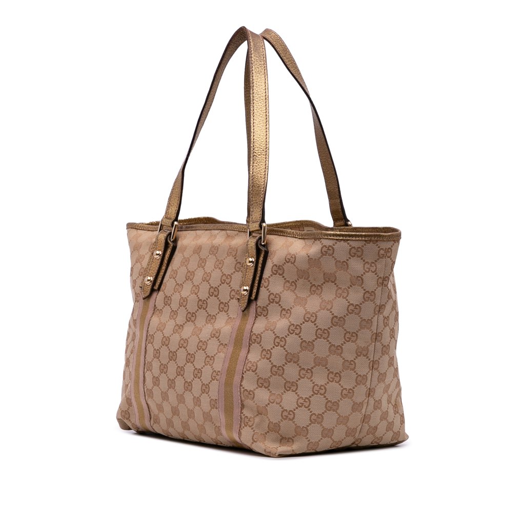 Gucci GG Canvas Jolicoeur Tote - Back view