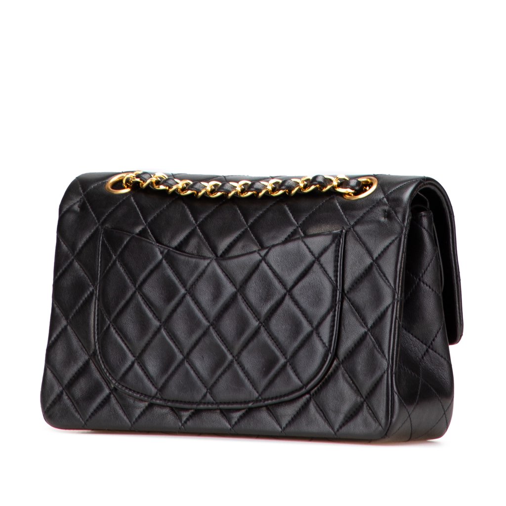 Chanel Small Classic Lambskin Double Flap - 2