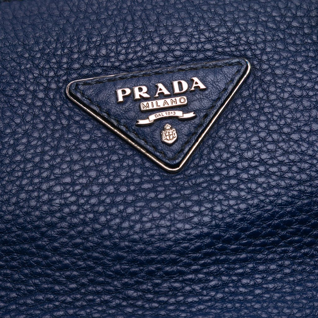 Prada Vitello Daino Zip Top Satchel - 5