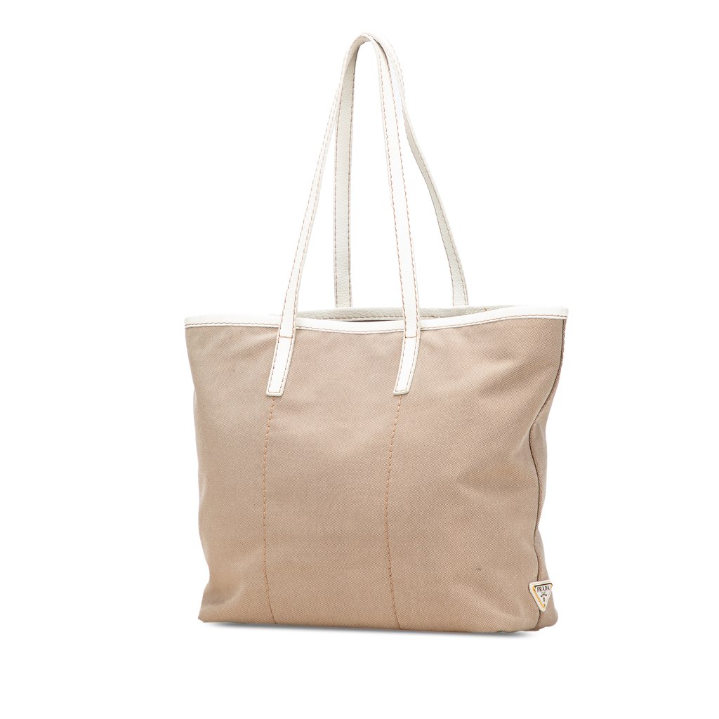 Prada Canvas Canapa Logo Tote - 2