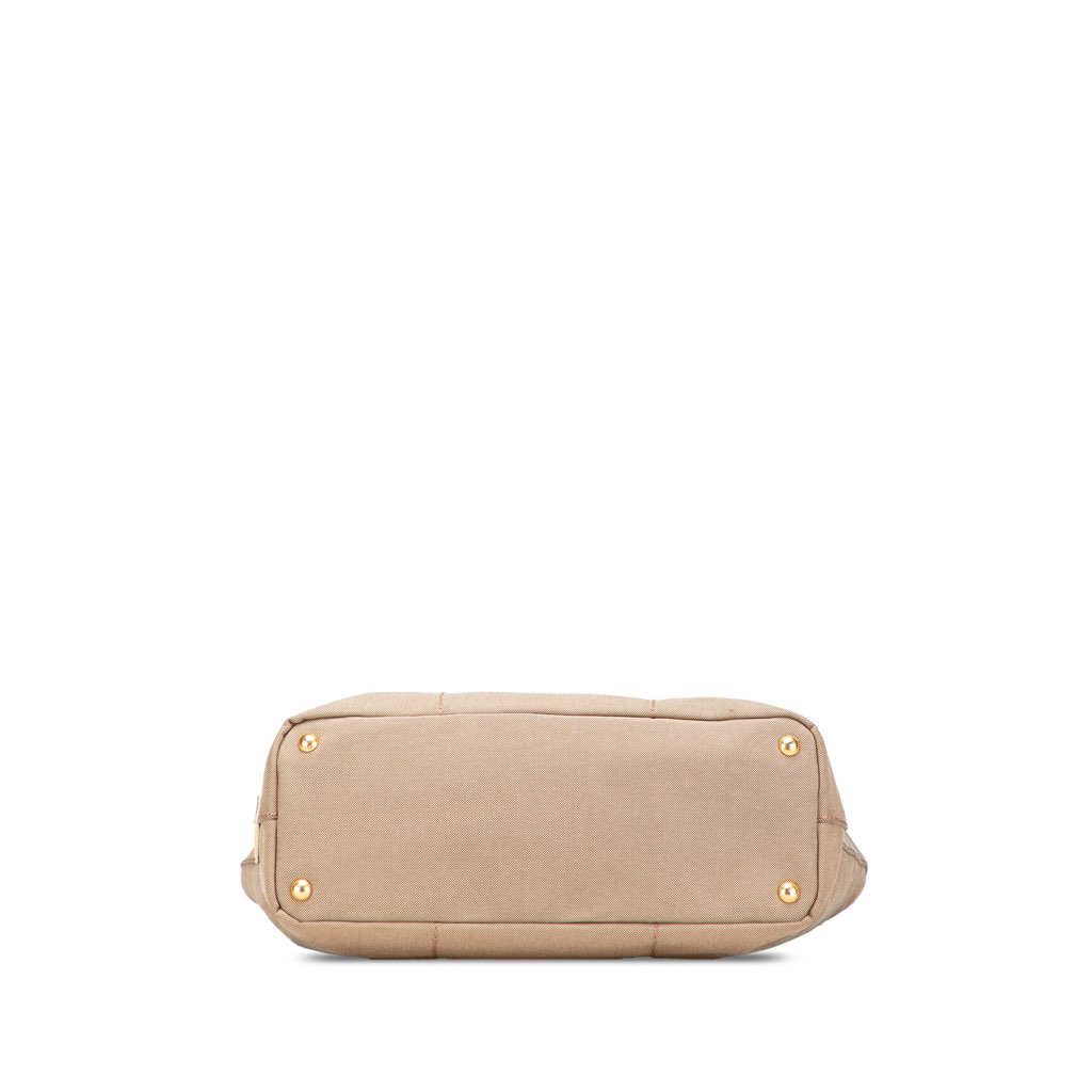 Prada Canvas Canapa Logo Tote - 3