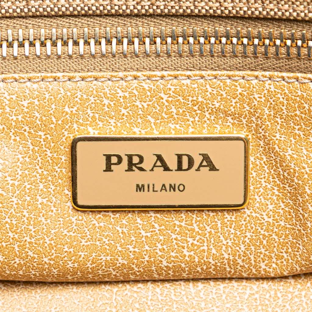 Prada Canvas Canapa Logo Tote - 5