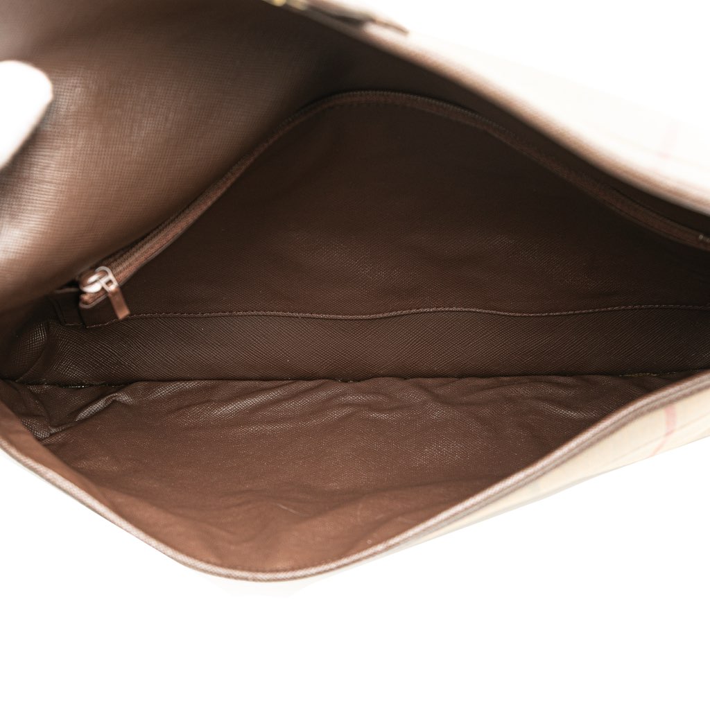 Burberry Vintage Check Canvas Clutch - 4