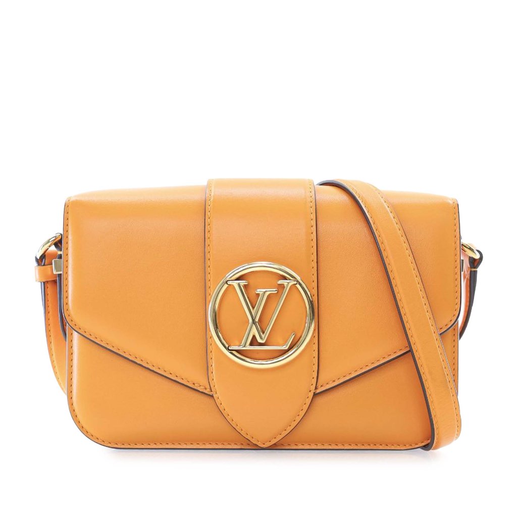 Louis Vuitton Calfskin LV Pont 9 Soft MM