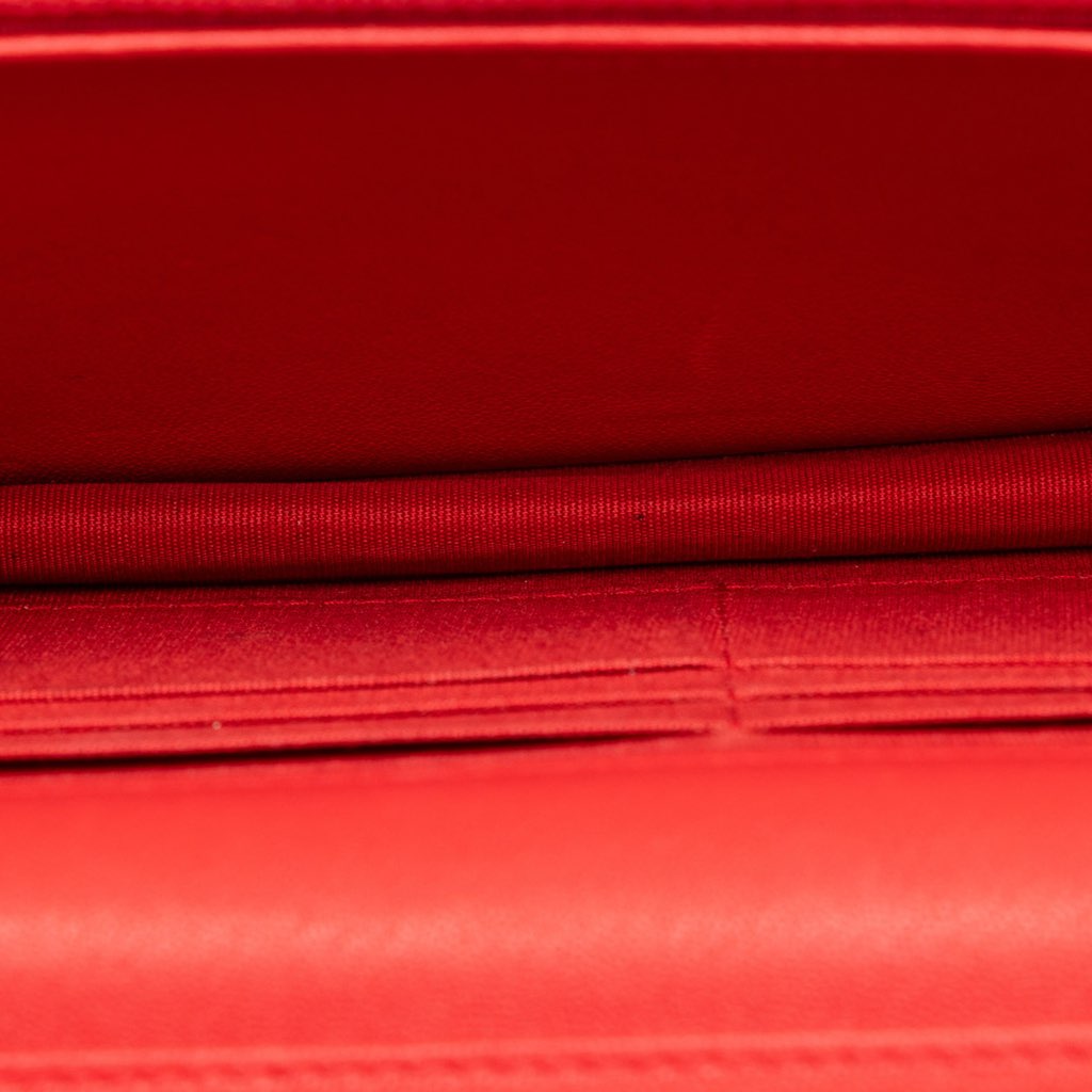 Chanel Grained Calfskin CC Box Wallet On Chain - 5