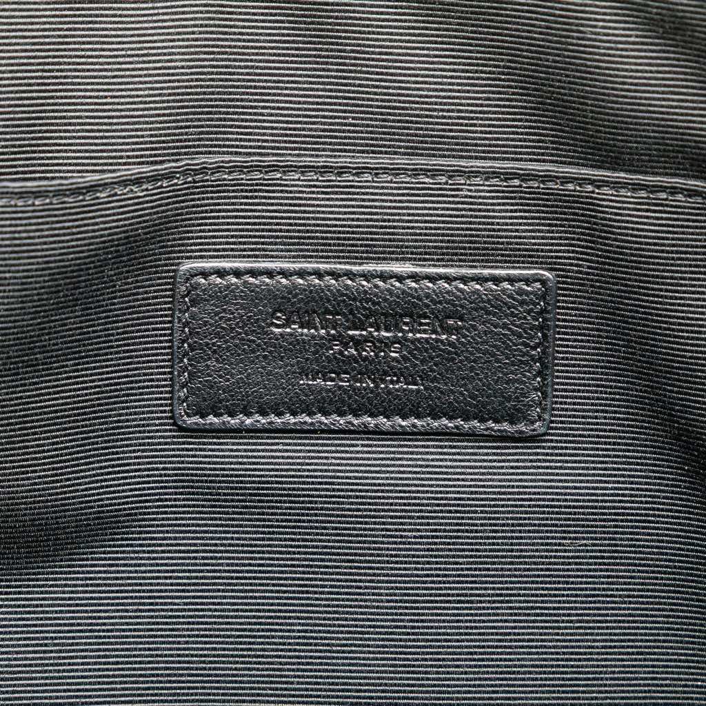 Saint Laurent Croc Embossed Leather Document Holder - Detail 1