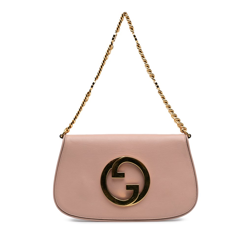 Gucci Calfskin Blondie Chain Satchel