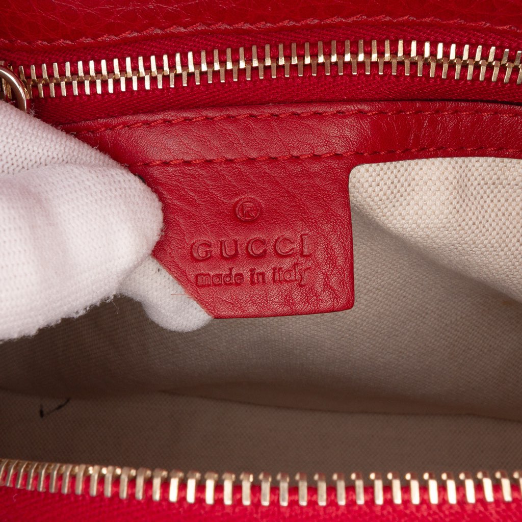 Gucci Calfskin Bamboo Shopper Boston - 5