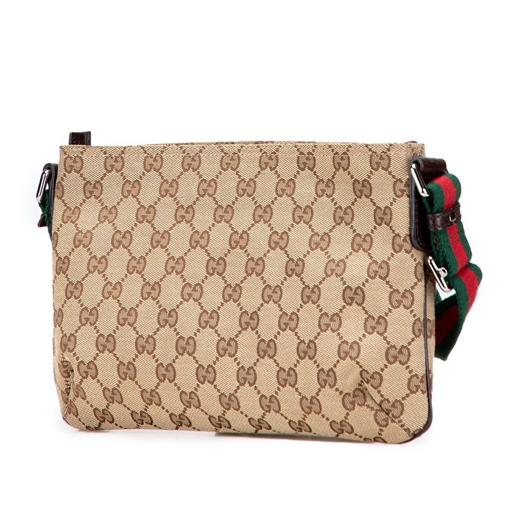 Gucci GG Canvas Web Crossbody - 2
