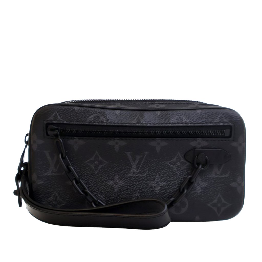 Louis Vuitton Monogram Eclipse Pochette Volga