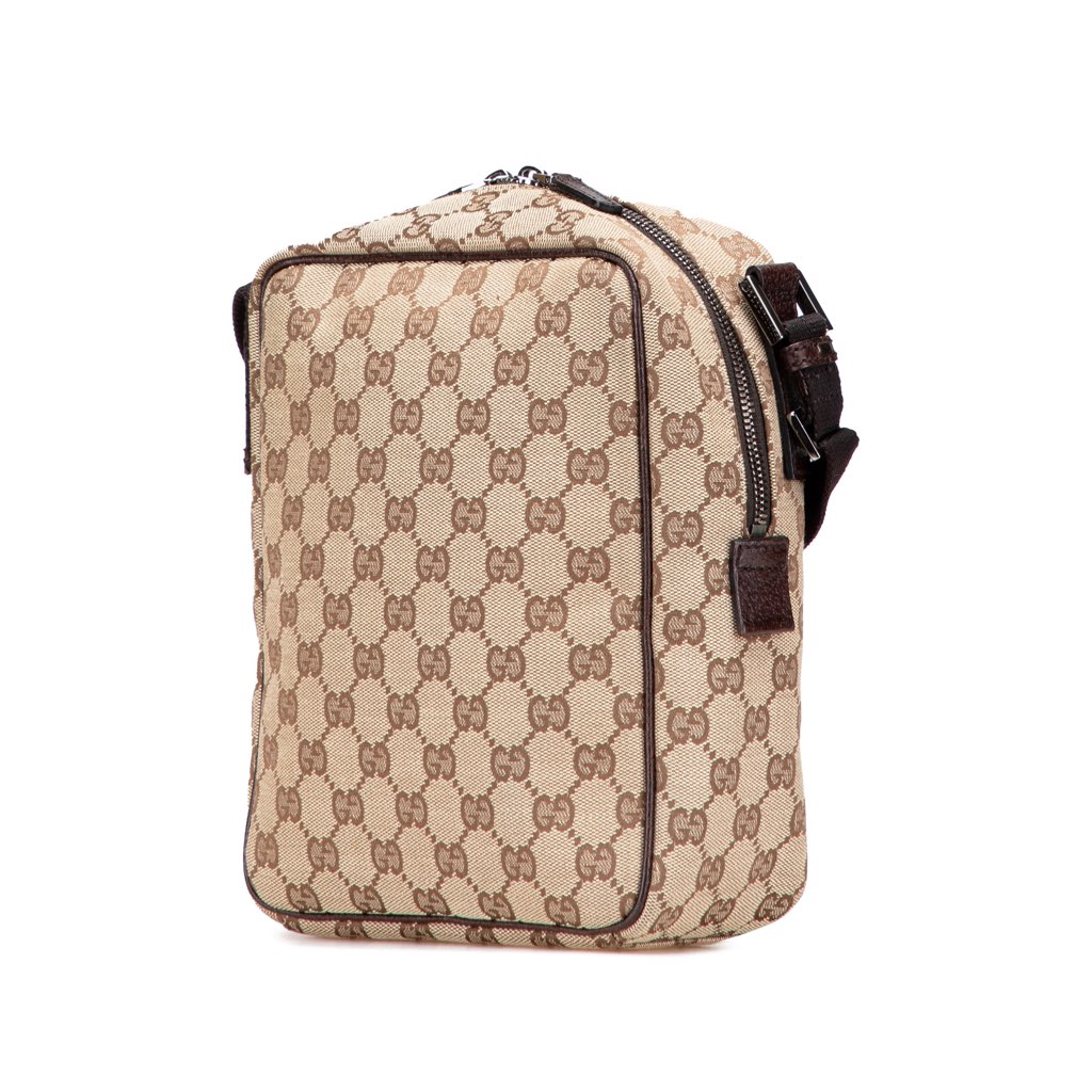 Gucci GG Canvas Crossbody - Back view