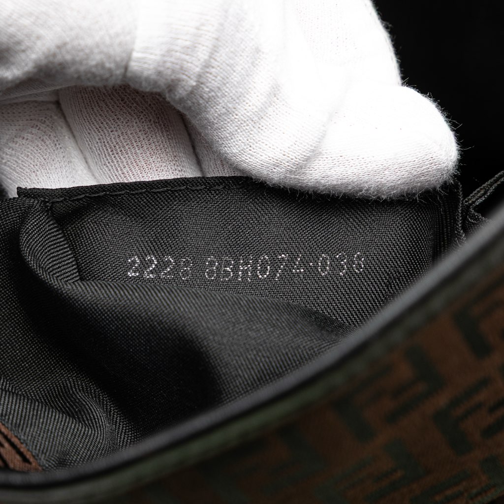 Fendi Zucchino Canvas Tote - Side view