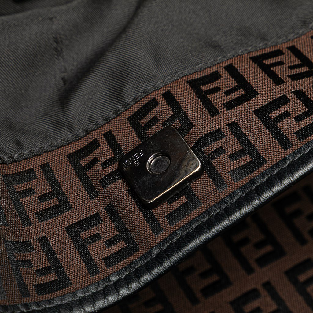 Fendi Zucchino Canvas Tote - Image 11