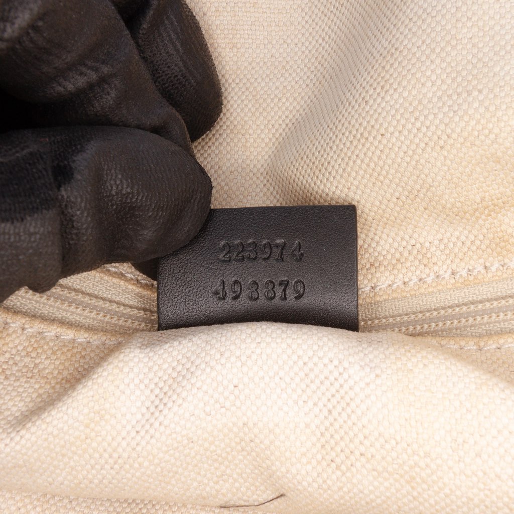 Gucci Diamante Canvas Sukey Satchel - Detail 1