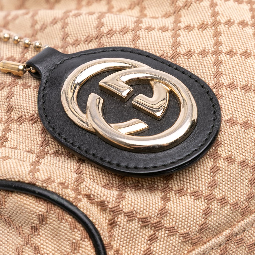 Gucci Diamante Canvas Sukey Satchel - Image 10