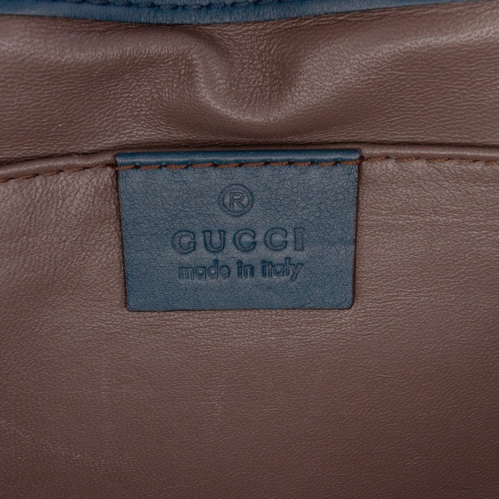 Gucci Small Polished Calfskin Interlocking G Dollar Crossbody - Side view